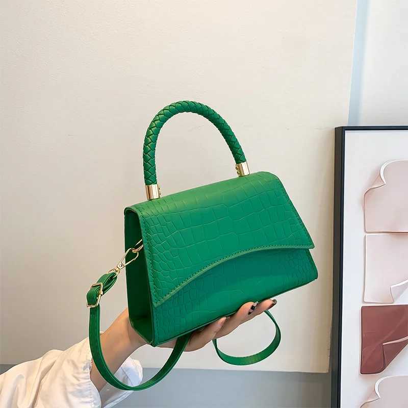 Solid Pu Leather Shoulder Bag Fashion Designer Handbags Top Handle Bags for Women Casual Crossbody Bags Luxury Bag Y250528
