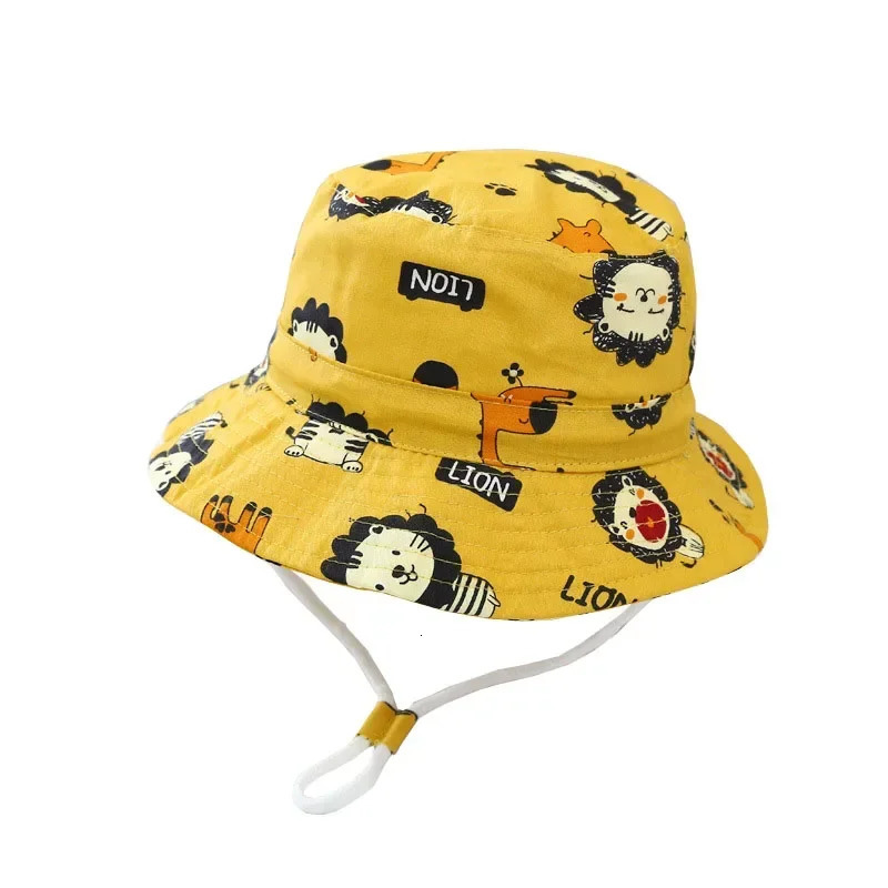 Panama Summer Baby Girls Hat Beach Sun Cap Travel Boys Fisherman Cap Outdoor Children Bucket Hats Cotton Toddler Baby Hats 250528