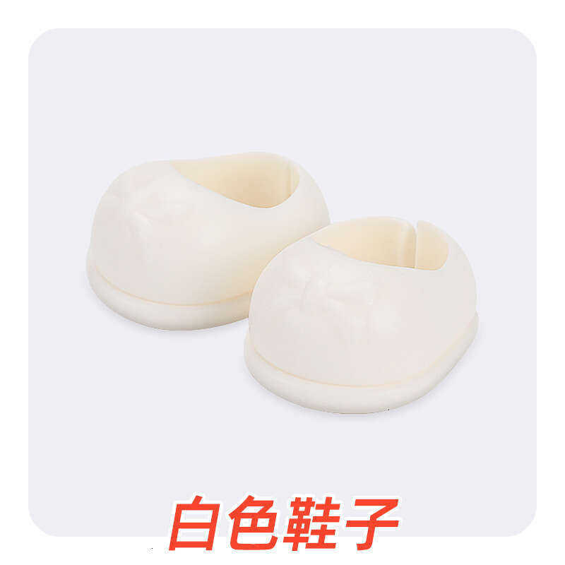 Standable 20cm Cotton Chubby Body Dress-Up Shoes Plush Toy Doll Accessories Boots