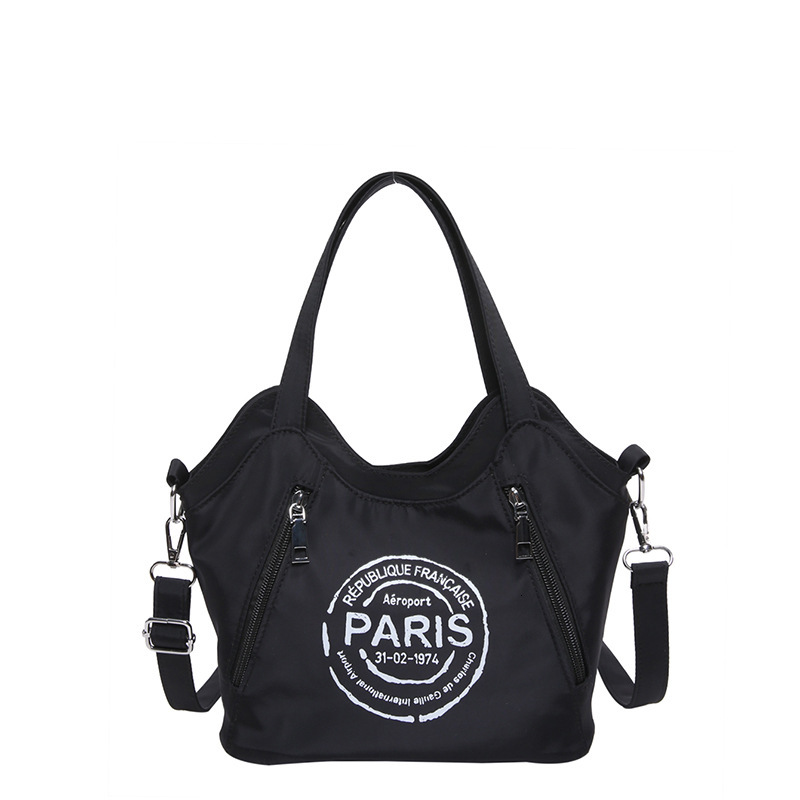 Luxury Brand Designer Bag Korean Style Casual Nylon Tote Bag Cross-Border New Fashion Letter Shoulder Tote Bag Large Capacity Crossbody Bag