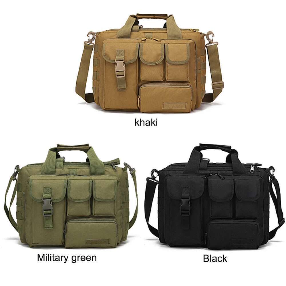 Sling Shoulder Mult-Pockets Military Carry Bag Multi-Functional MOLLE For Hunting Climbing Cycling