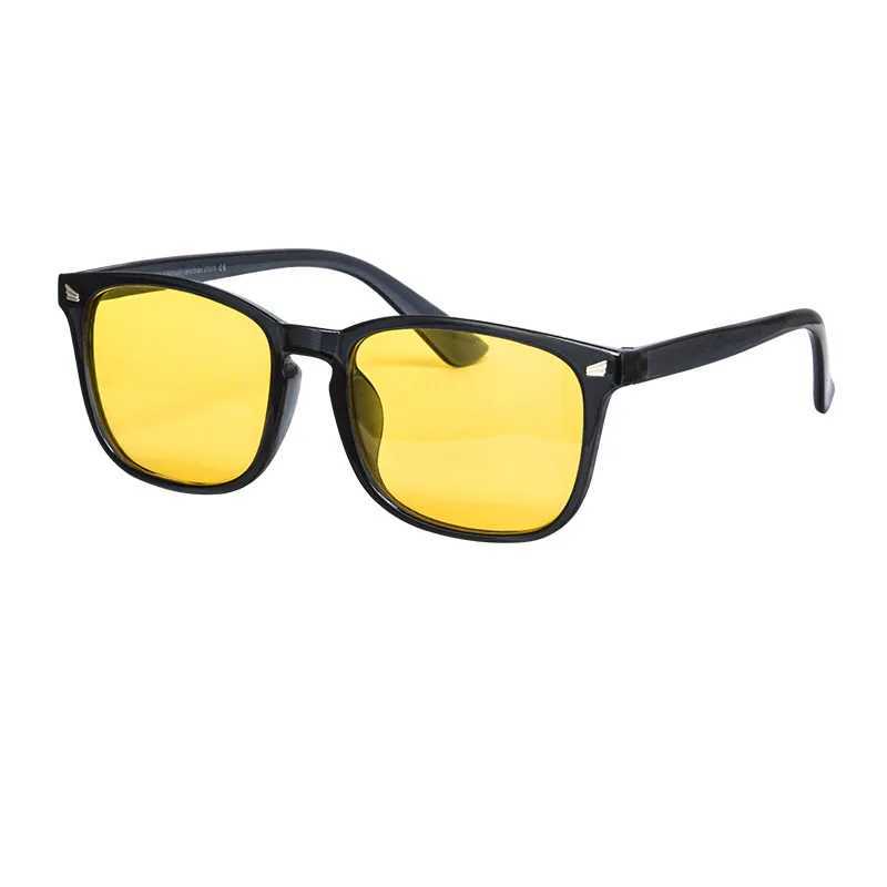 SHINU brand polarized anti blue light yellow lenses glasses for men and women driving eyeglasses night vision fishing eyeglasses W250528