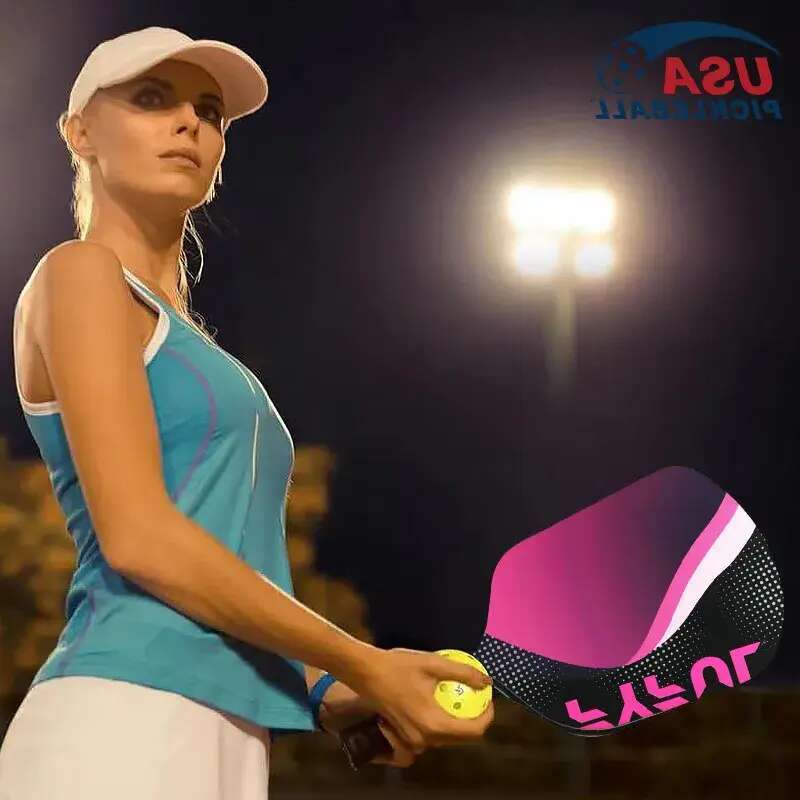 USAPA Approved Hot-Pressed Fiberglass Paddle Outdoor Sports Glass Pickleball Racket Factory Direct Sales