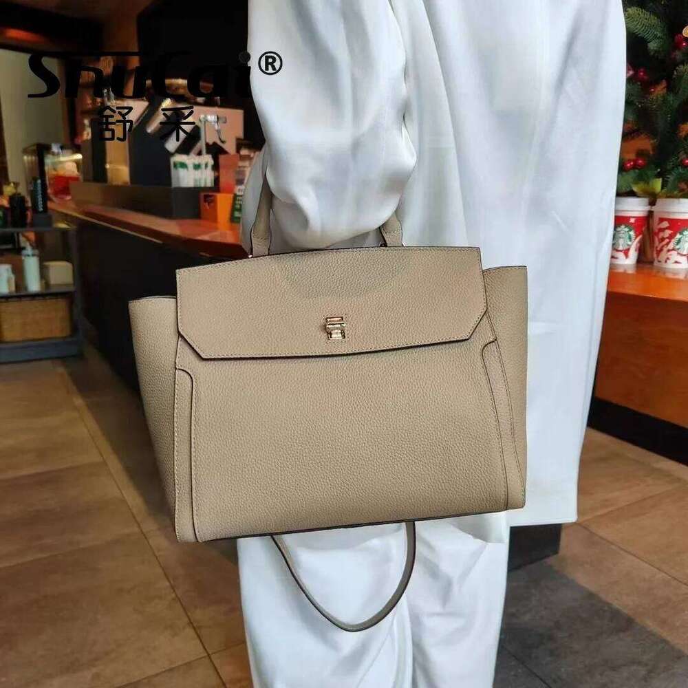 Genuine leather handbag large capacity crossbody bag head layer cowhide single double shoulder backpacks
