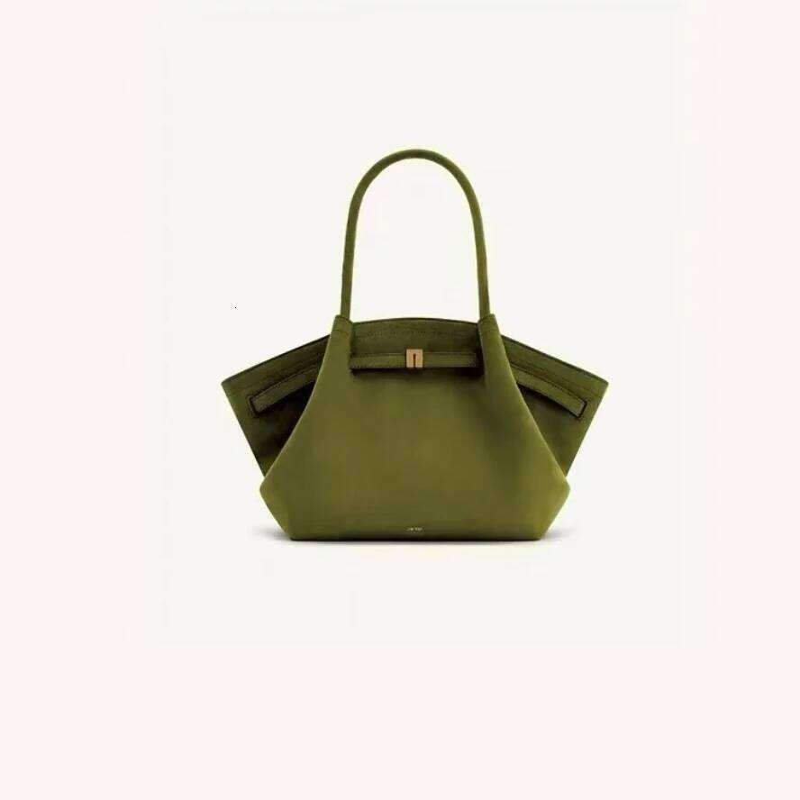 Hot Ins Handbag Brand Designer Fashion Simple Pure Color Classic Retro Large Capacity Versatile Women's Hand Bag