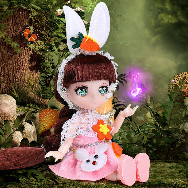 2024 New Little Dance Princess Tang San Girl Children's Toy Set Realistic Figurine Doll Handmade