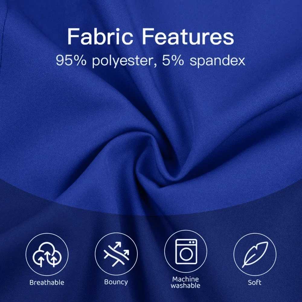 Plus Size New Style Working Scrubs Set Women Pet Nurse Uniforms Solid Color Beauty Sn Work Uniforms Medical Uniforms Workwear X250528