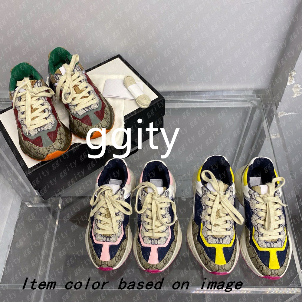 Women Embossed Sneaker Chunky B Platform Sneakers Sports Loafers Shoes Calfskin Low high Leather high Quality Mens Trainers Runners Shoe Size 35-45