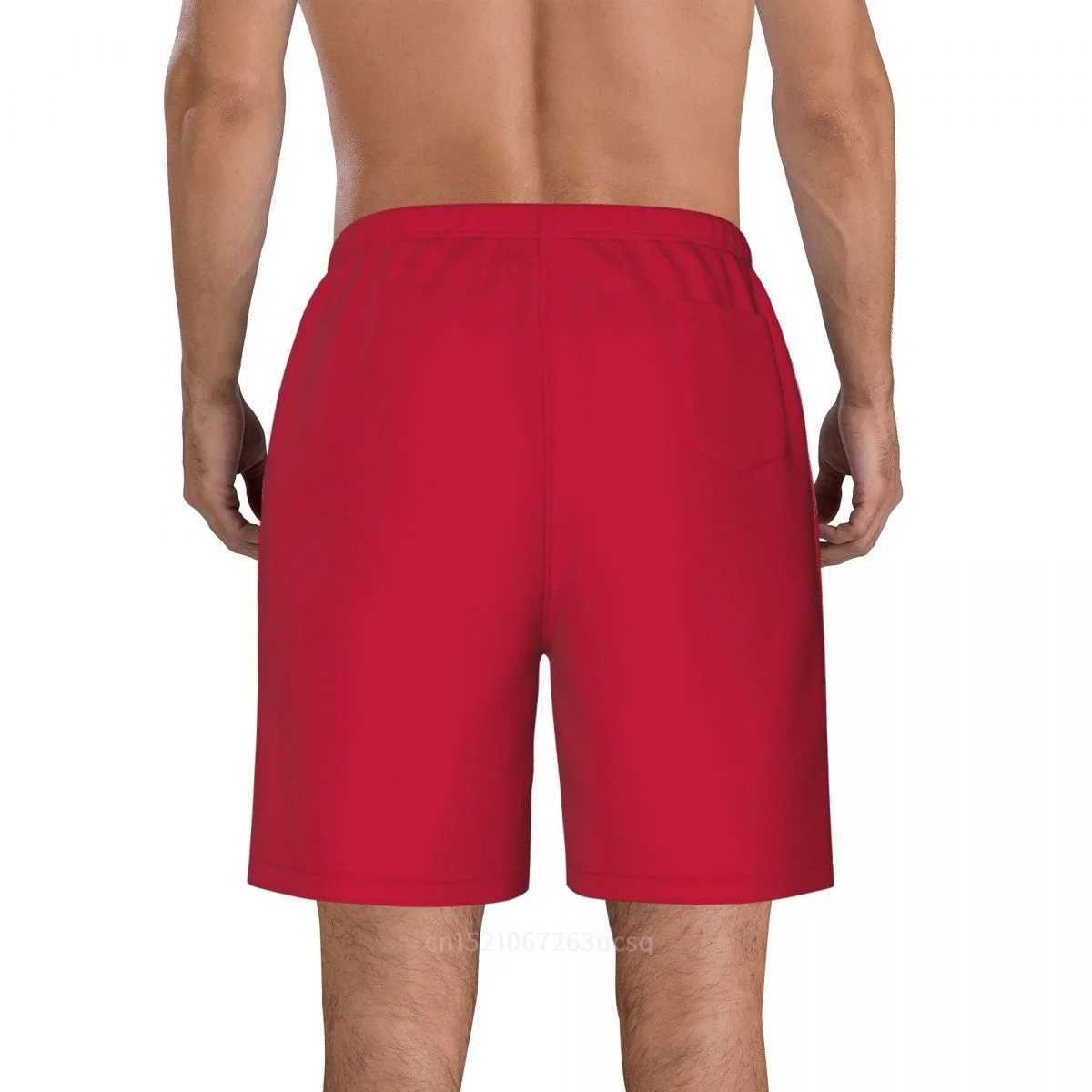 2023 Summer Polyester Albania Country Flag 3D Printed Mens Board Shorts Beach Pocket Running Summer Pants X250528