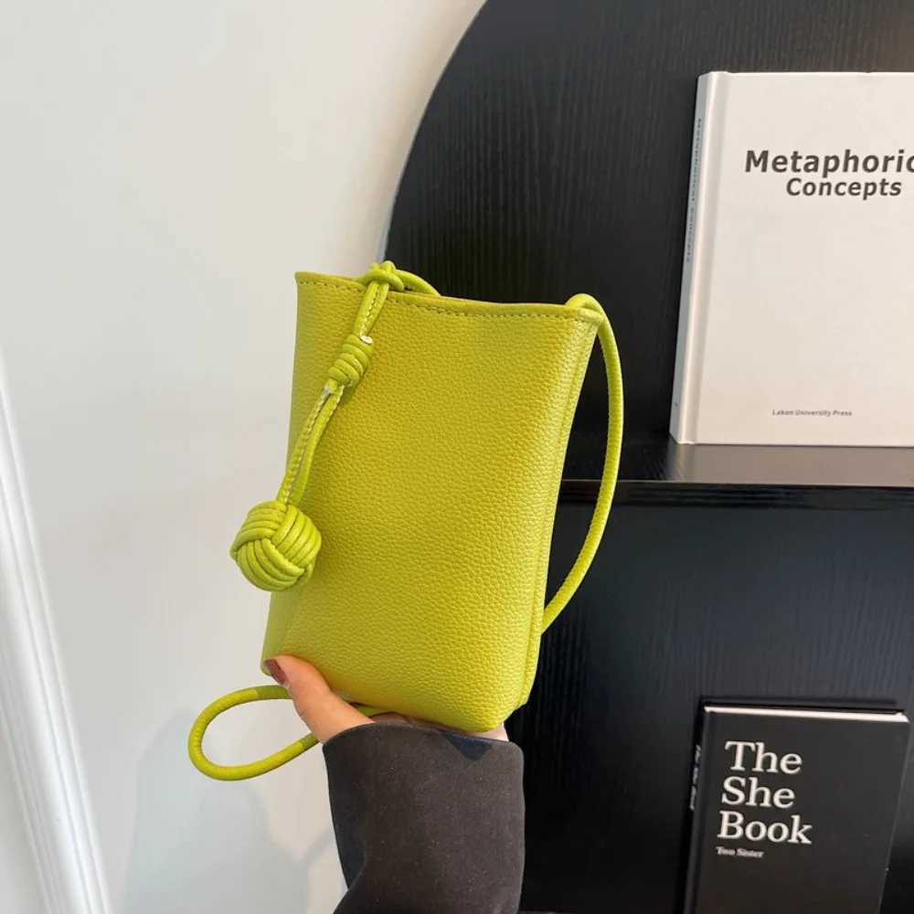 Summer Womens Bag Green Mini Small Phone Bag Purse Casual Trendy Texture Small Shoulder Crossbody Bag for Woman Y250528