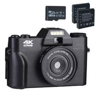 Digital Cameras Compact digital photography camera 4K WIFI network camera retro video recorder YouTube 48MP camera 16X digital zoom camera z250528