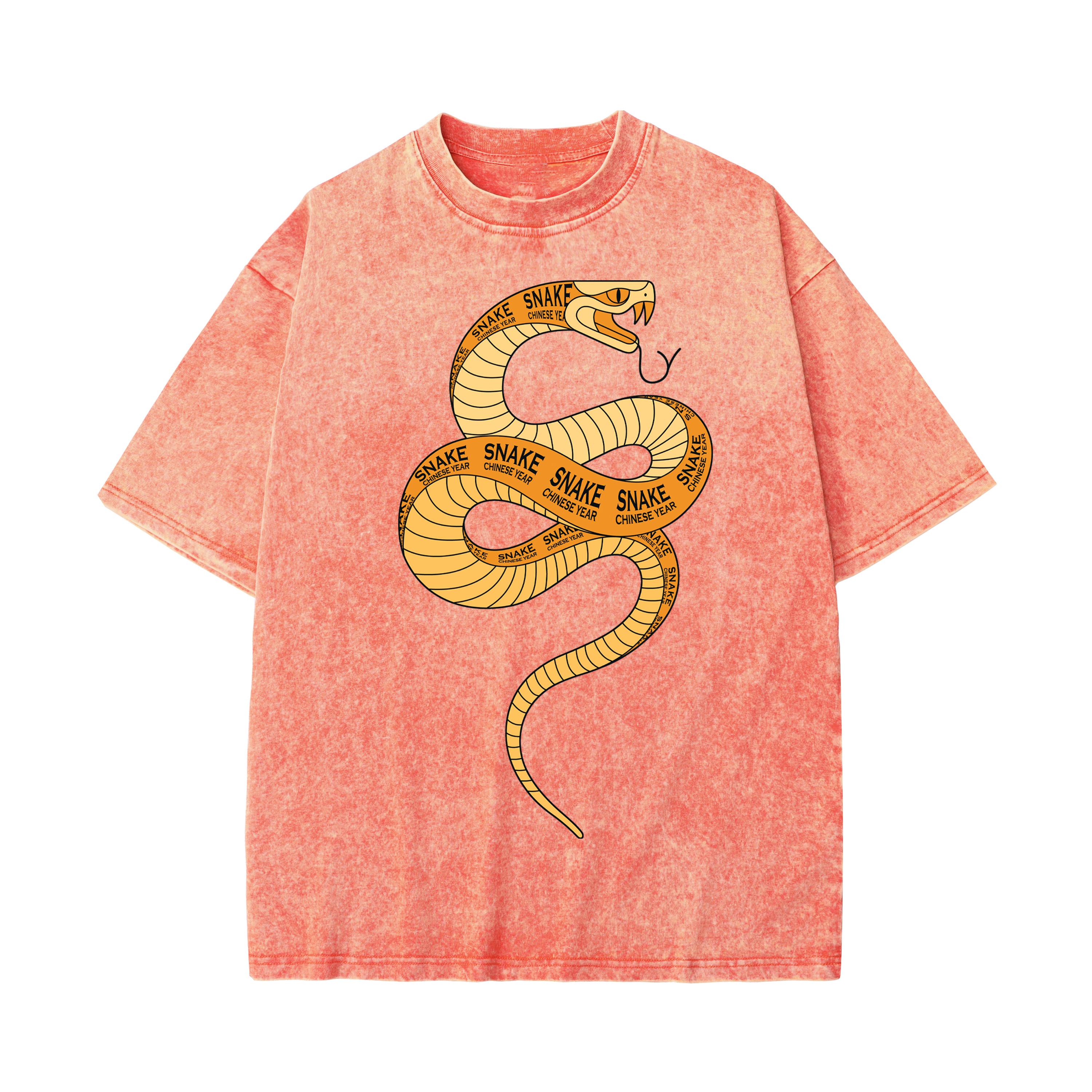 T-shirt men's top designer cotton T-shirt power Golden Python sleeved clothing high-quality fashionable T-shirt