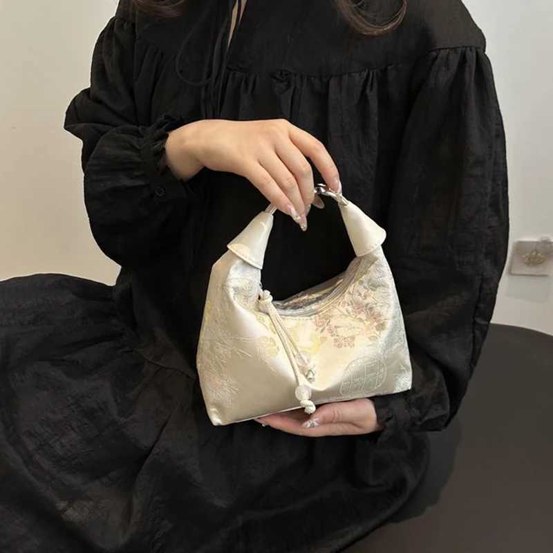 2025 Chinese Style Fine Embroidery Ladies Handbags Fashion Shoulder Bag Crossbody Daily Party Tote Handbag For Women Y250528