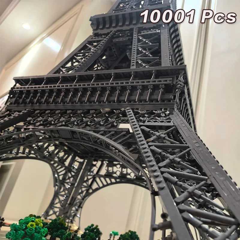 1.5M Eiffel Tower compatible 10307 10001pcs PARIS Architecture Model Building Block Brick Kit Adult Children Toy Gift Set Z250528