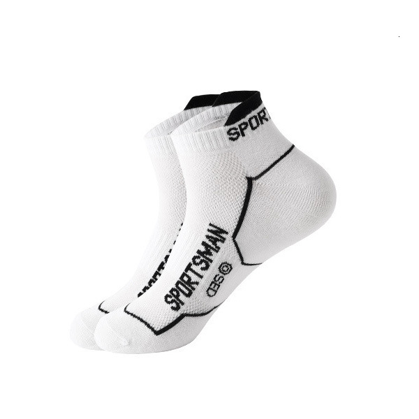 Men's Short Summer Thin Solid Color Letter Running Mesh Breathable Deodorant Non-Slip Cotton Low Cut Shallow Mouth Socks
