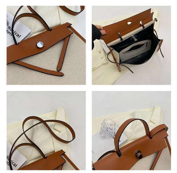 Advanced Sense 2025 Summer New Fashion Casual Dia Shoulder Commuter Internet Celebrity Chain Cross-Body Bag