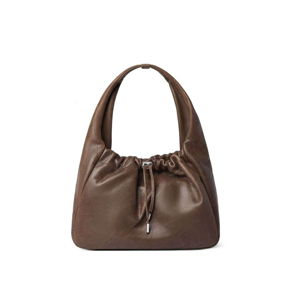 for Women New High-End Genuine Leather Handbag Fashion Versatile Large Capacity Tote Niche Lazy Underarm Bag