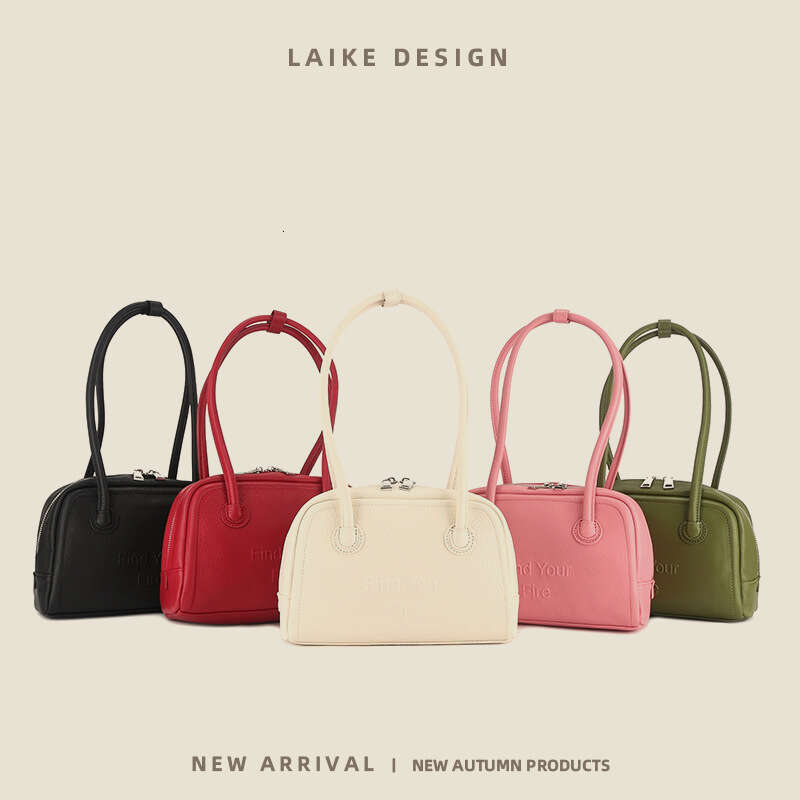 Fashion Melard Genuine Leather Handbag for Women 2024 New High-end Shoulder Elegant Underarm Casual Bag