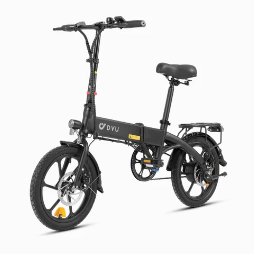 16 inch Folding Electric Bike for Adults 36V/7.5AH 250W Motor City E-Bike DYU A1F PRO Lightweight Portable Bicycle