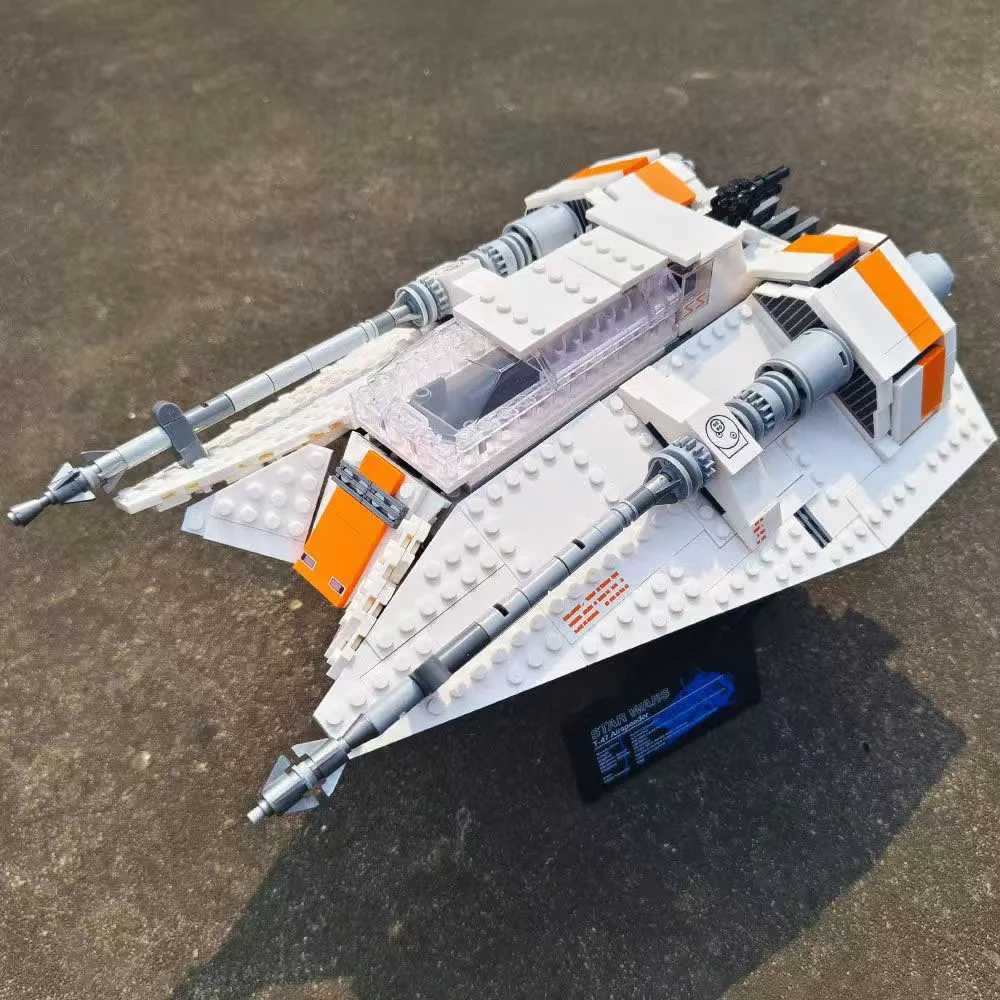 UCS 1006pcs Ideas Snowfighter Battle Fighter Model Building Blocks Toy Easter plan Valentine STAR Gift Set Free shipping