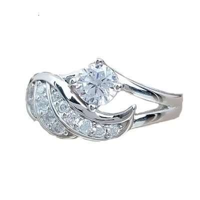 European American Ins Popular Angel Wings Diamond Ring Hot Selling Ring Fashion Jewelry