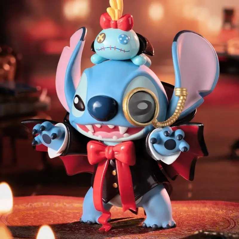 Stitch Pajamas Funny Diary Hip-hop Street 2.0 Blind Box Stitch Figurines Trendy Toys Dolls Desktop Ornaments Birthday Gift W250529