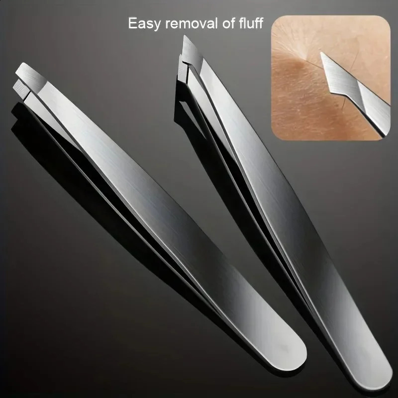 Practical 4pcs Set Professional Tweezer Perfect for Eyebrows Hair Removal Splinter Very Effortless and Relaxed To Remove 250516