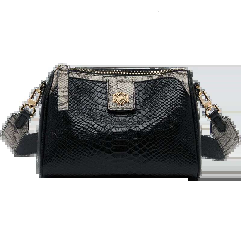 Designer Bag ZOOLER HOT Animal Pattern Genuine Leather Women Crossbody Handmade Single Shoulder Bag Fashion Girls Purses Rice New Yc