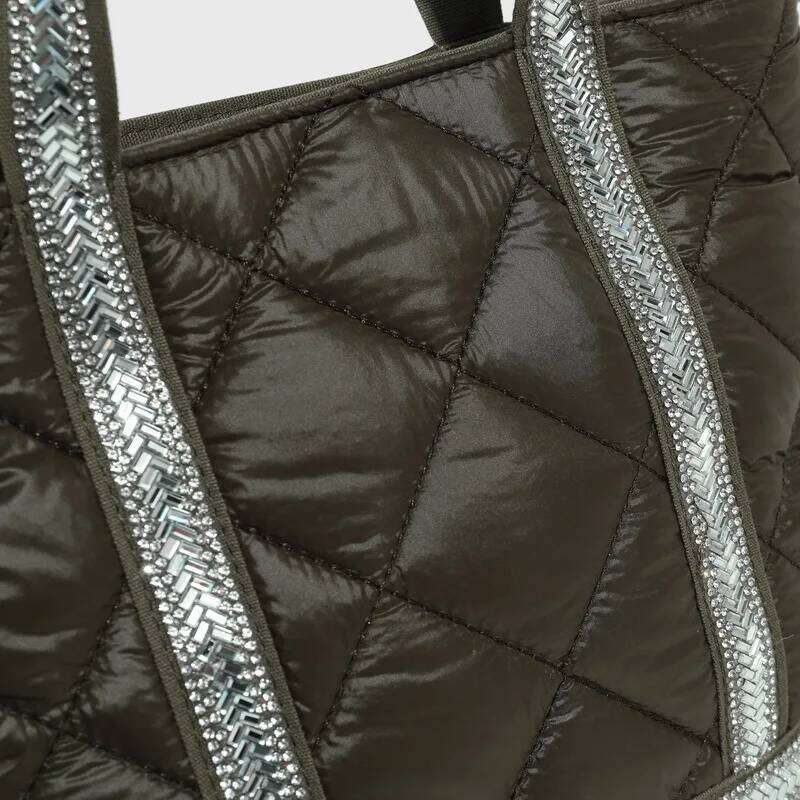 Women's Bags Designer Fashion Nylon Quilting Handbags Down Padded Shoulder New Designer Lingge Dia Tote Bags For Women Crossbody Bag Chic