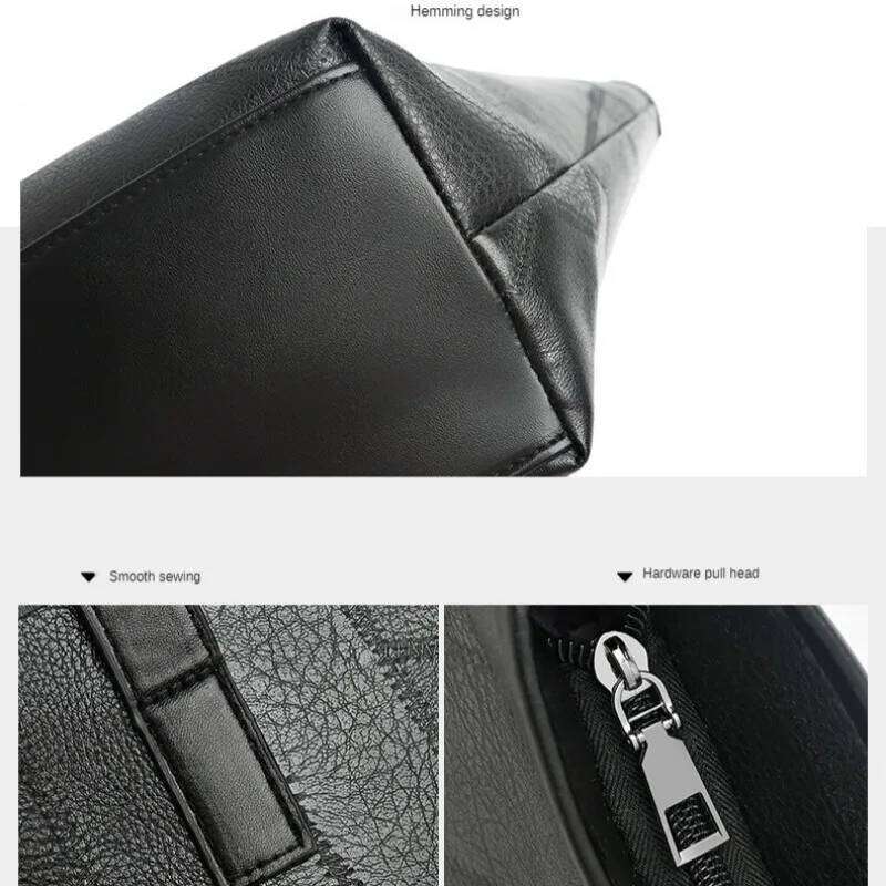 Trendy Women's 2025 New Large Capacity Tote Bag with Horizontal Square Zipper Single Shoulder Handbag Purses and Handbags