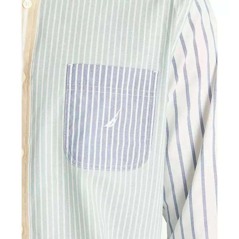 Women's Wear Nautica | Men's Mixed Stripe Button Down Shirt