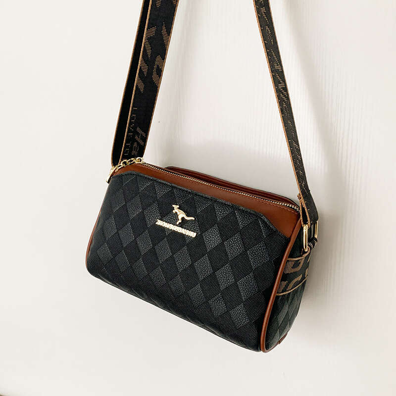 Large Capacity Pillow Brand New Multi-Layer Fashion Quilted Women's Boston Shoulder Crossbody Bag B5