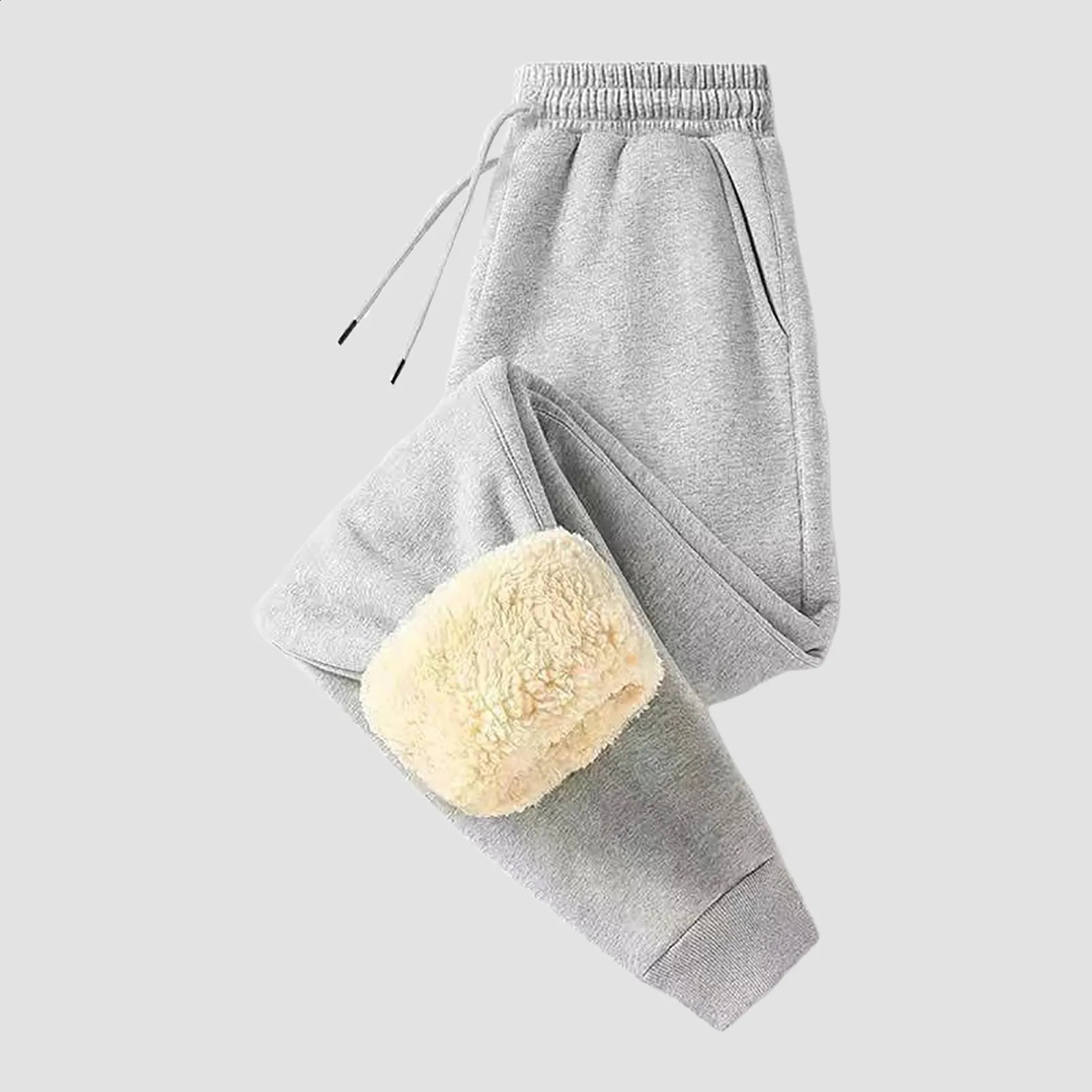 WomenS Fleece Lined Sweatpants Comfort Warm High Waisted Plus Size Pants Casual Work Camo Pantalones De Mujer 250529Z