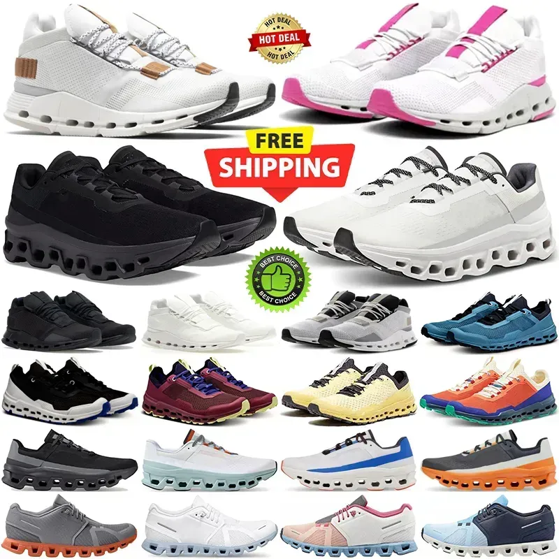 2025 Free Shipping Designer sneakers shoes for mens could womens white cloud pink green men women trainers cloudshoes Plate-forme casual luxury platform