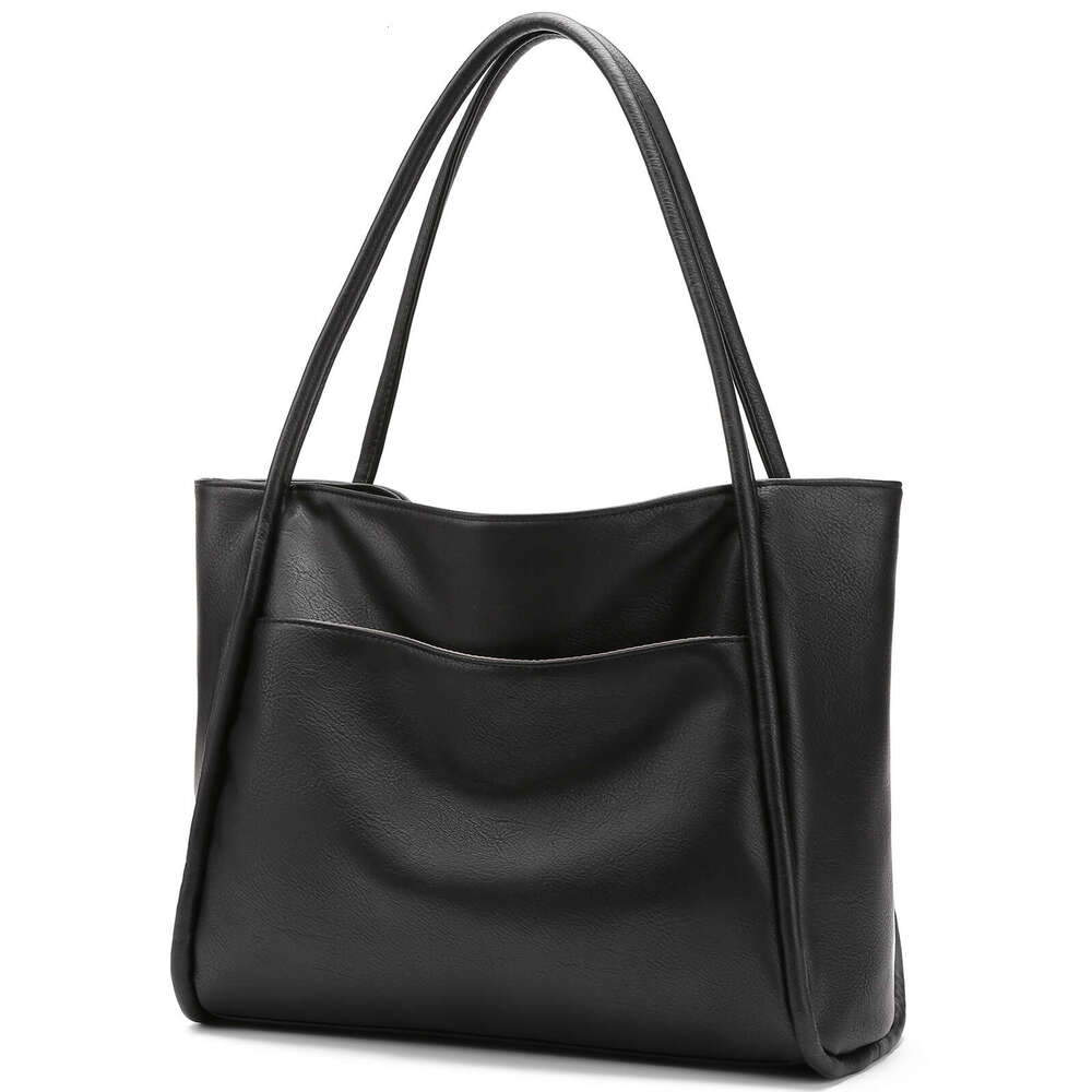 2025 New PU Leather Women's Tote Summer Handbag Large Capacity Shoulder Bag for Work Commute