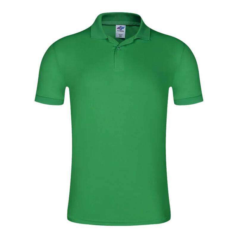 Men's Solid Color Short Sleeve with Lapel, Polo for Daily Outdoor Wear, Fashionable Button-Up Top, 13 Colors