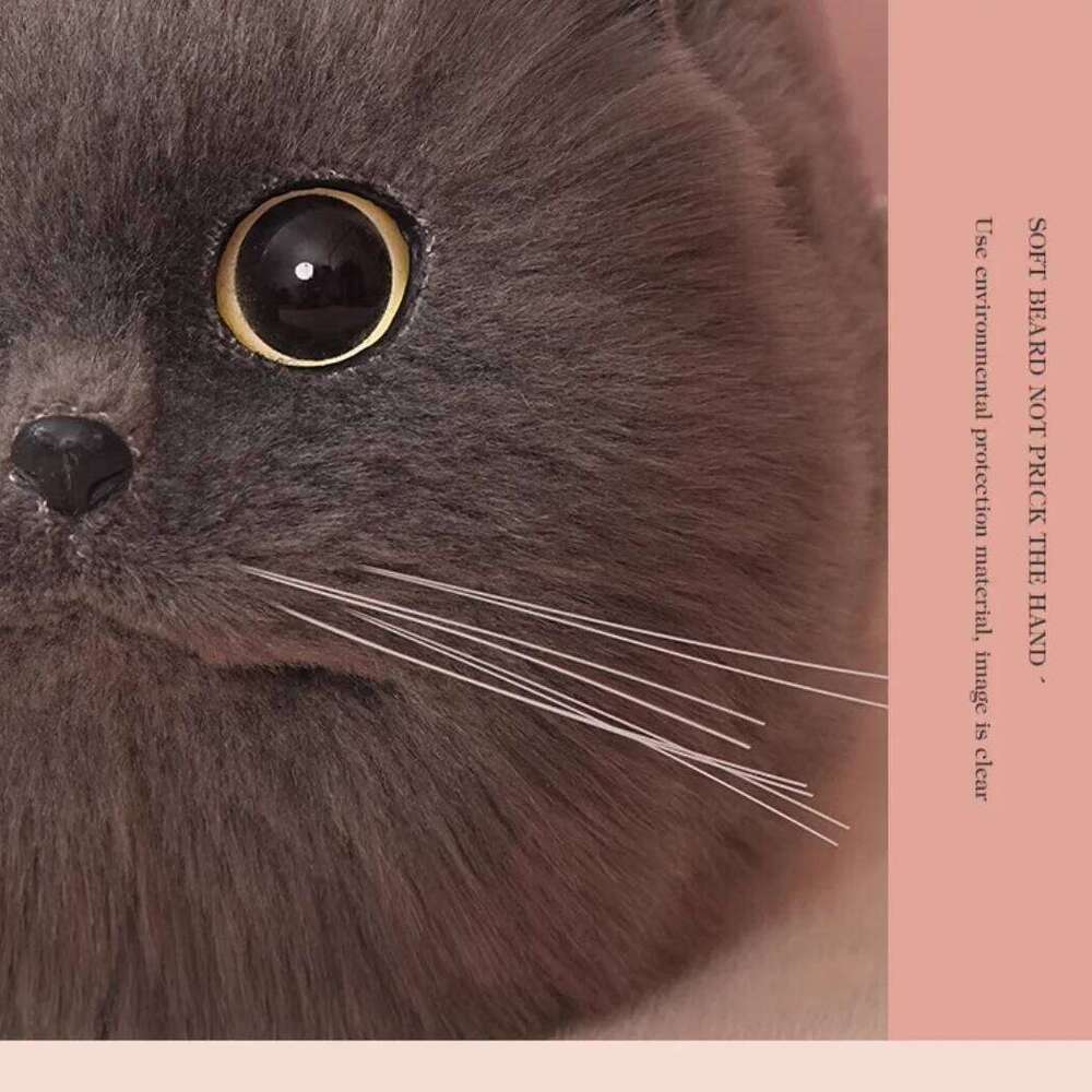 One Shoulder Female Design Small Man Messenger Versatile Hand Made Autumn and Winter Plush Cute Cat Bag