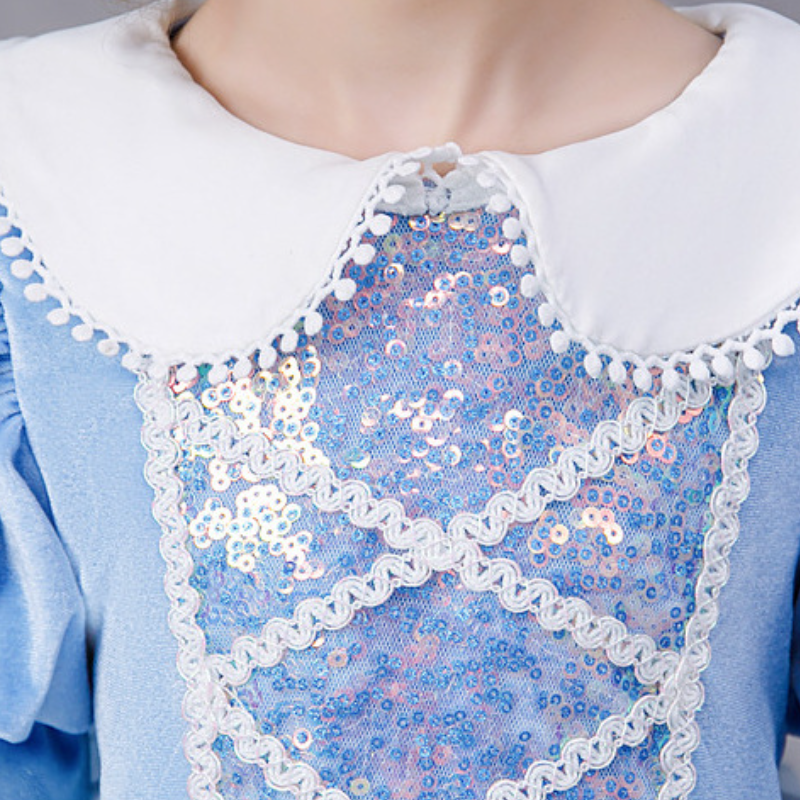 DISNEY girls designer clothes infant designer clothes Elsa princess dress Little girl's holiday dress princess outfit comfortable clothing with n