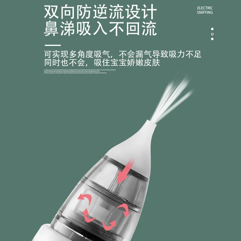 Baby Electric Nasal Aspirator Baby Children Toddler Home Nasal Congestion Nasal Snot Poop Cleaner 250529