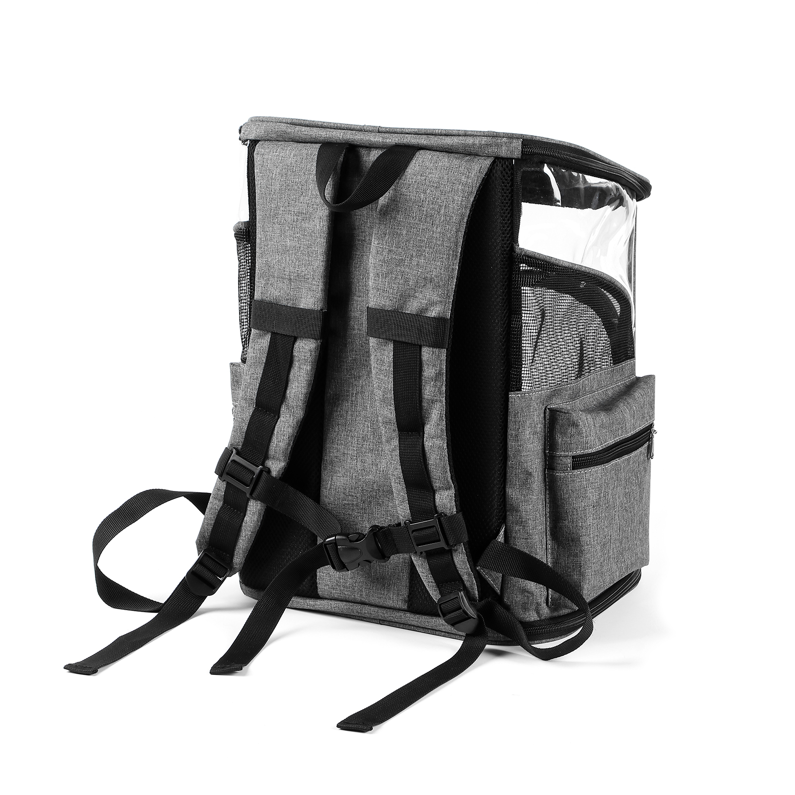 Pet Carrier Backpack with Sturdy Steel Frame for Easy Travel & Comfort