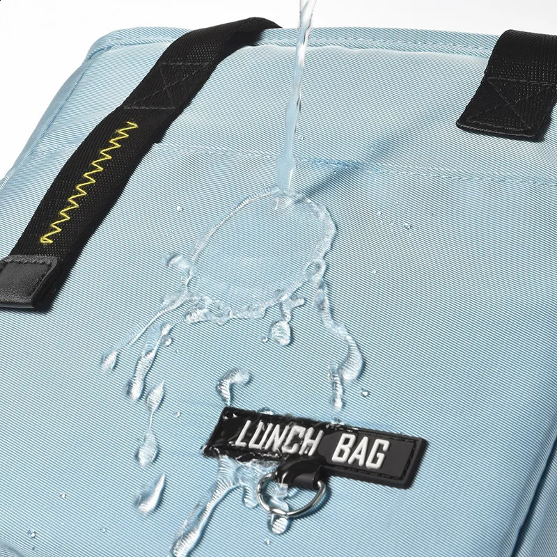 Insulated Bento Lunch Box Thermal Bag Large Capacity Food Zipper Storage Bags Container for Women Cooler Travel Picnic Handbags 250528
