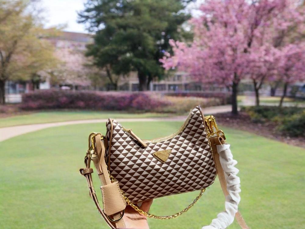 2025 new single shoulder underarm plaid hobo popular item, exquisite, sweet, personalized, fashionable and versatile crossbody bag