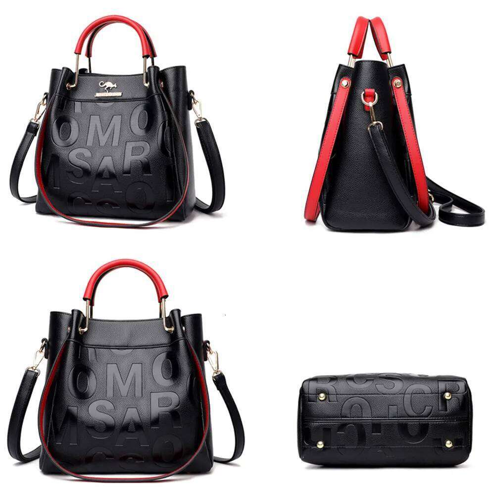 2023 Spring New Letter Pattern Designer Women's Handbag Quality Leather Women Shoulder Design Ladies Messenger Bags