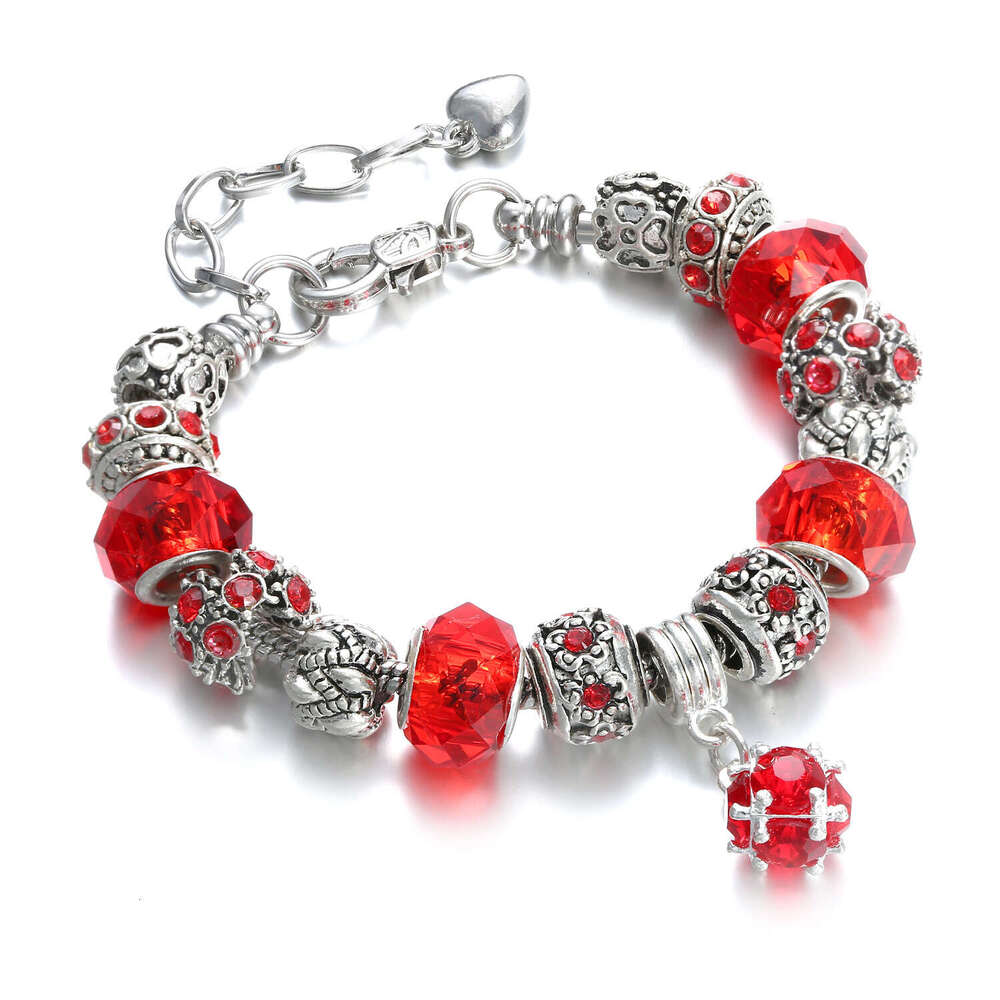 2017 fashion Alloy Large Hole Bead Bracelet DIY Hot Selling Jewelry