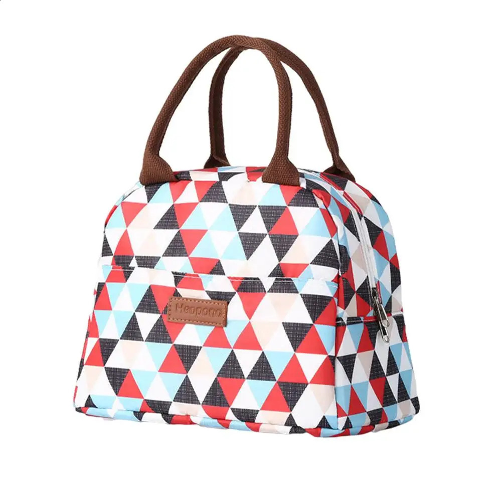 Insulated Lunch Bag Largecapacity Cooler Box For Office Work School Picnic Reusable Tote Organizer Women 250528