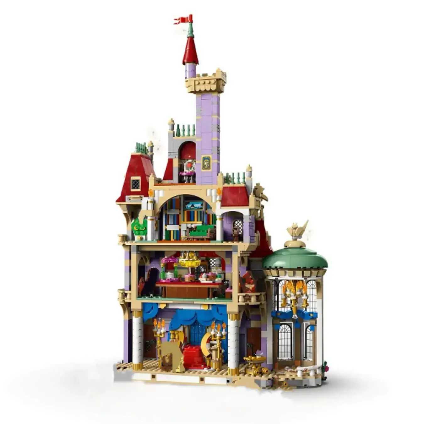 2916Pcs Princess Castle Romantic Toy 43263 Modular Model for Girls Educational Building Blocks Birthday Gift Decorative Toy W250529