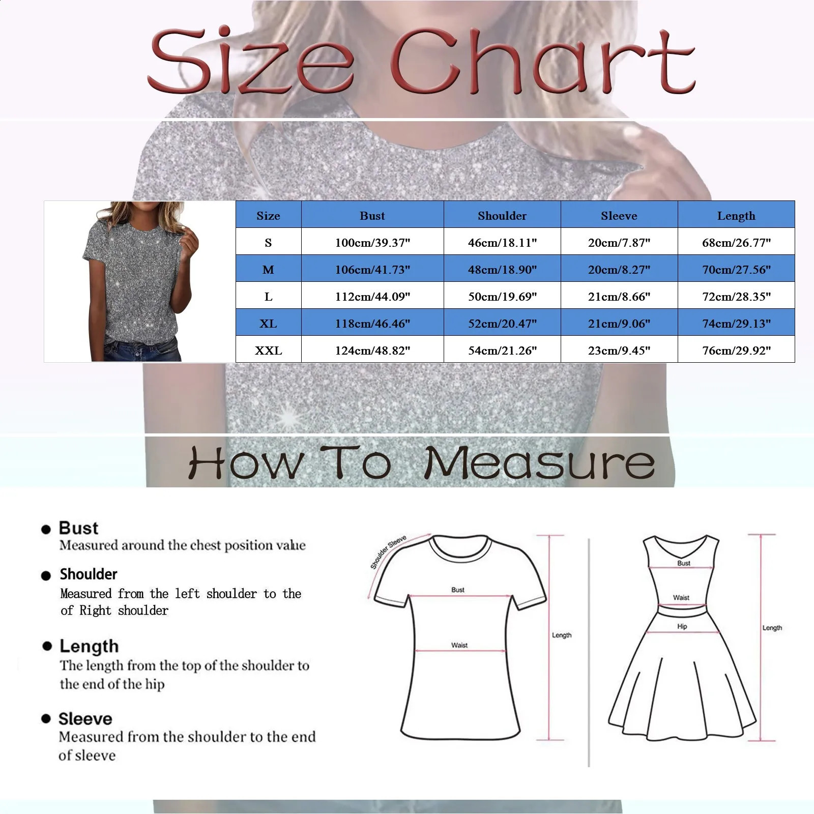 Glitter Shirts Round Neck Sequins T Shirt Short Sleeve Casual Tees Sexy Outfits Club Party Rave Blouse Streetwear 250520A