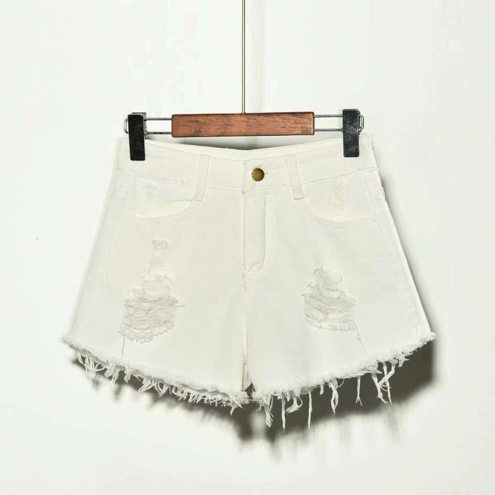 Shorts Women Denim Shorts Plus Size High Denim Shorts Women Summer Students Loose Wide Leg Pants For Chubby Girls Kg Elastic Waist Jean Shorts