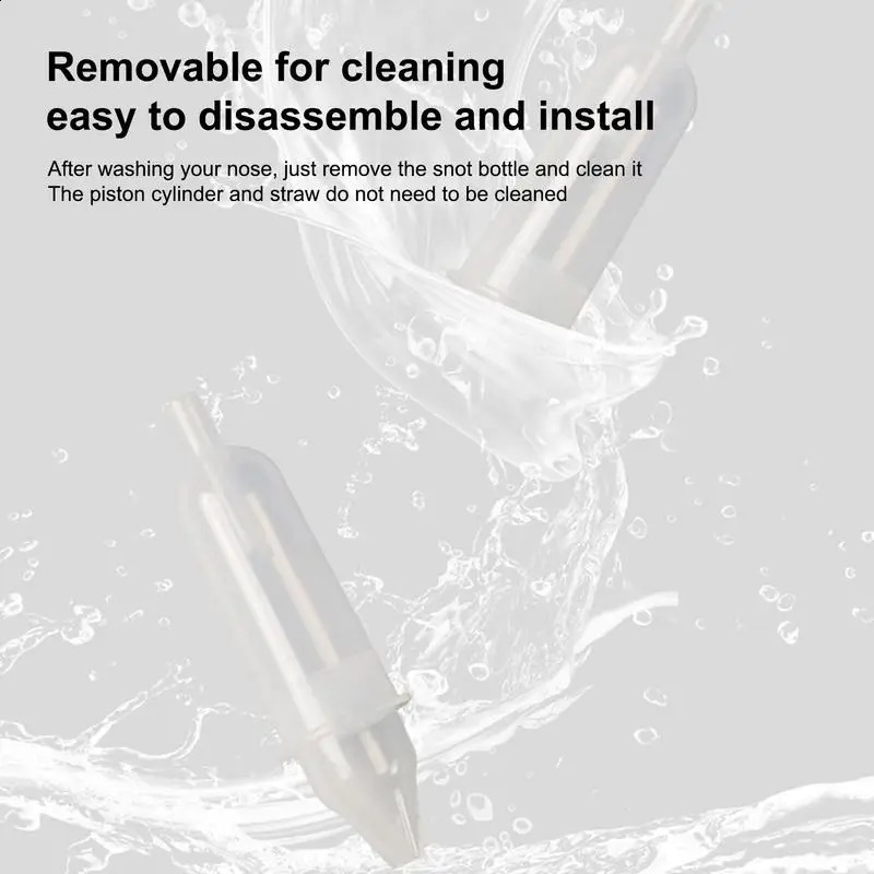 Baby Nasal Aspirator Powerful Hand Pump Safe Comfortable Nose Cleaner For borns Toddlers Kids Congestion Relief Mucus Remover 250529