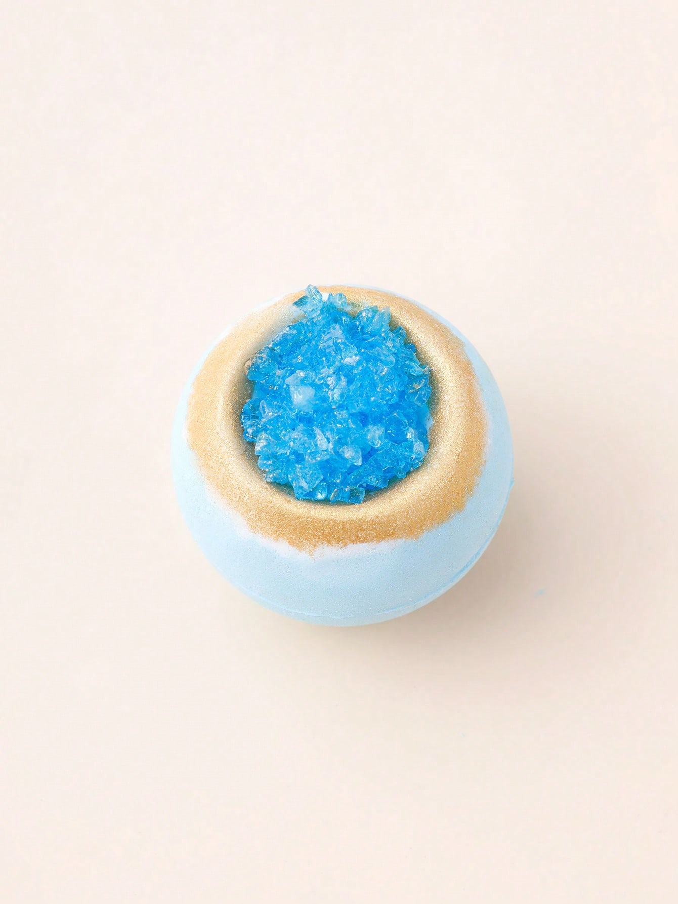 Creative Pink Gold Sea Salt Scented Bath Bomb - A Refreshing New Experience